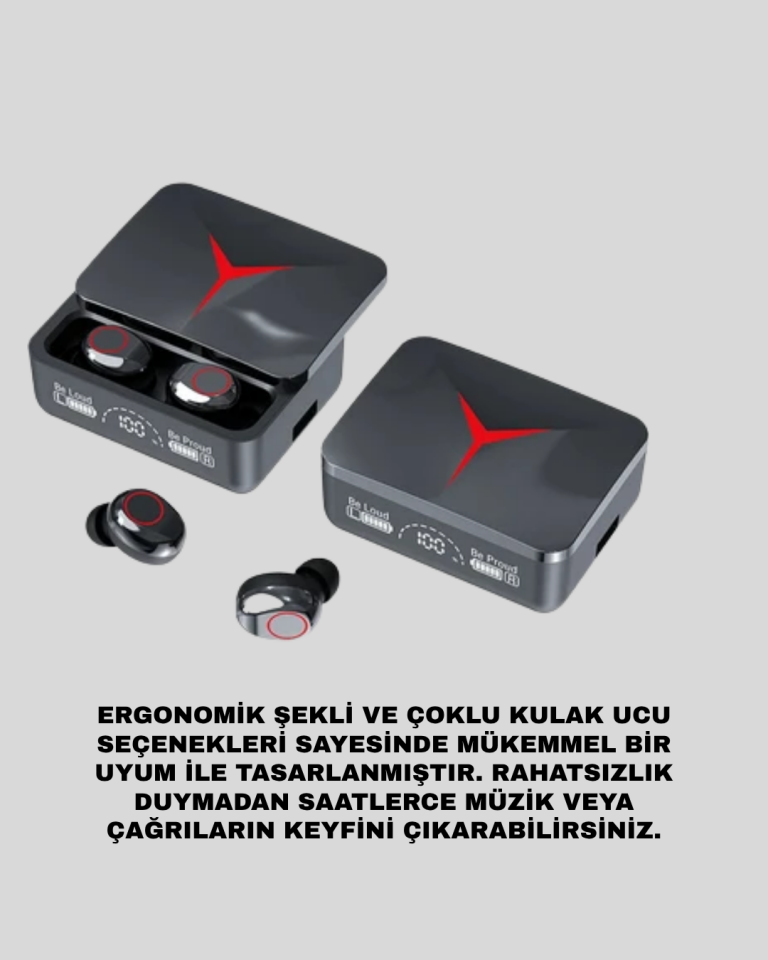 Uzun Pil Ömürlü Bluetooth Kulaklık – Spor ve Günlük Kullanım İçin Uygun