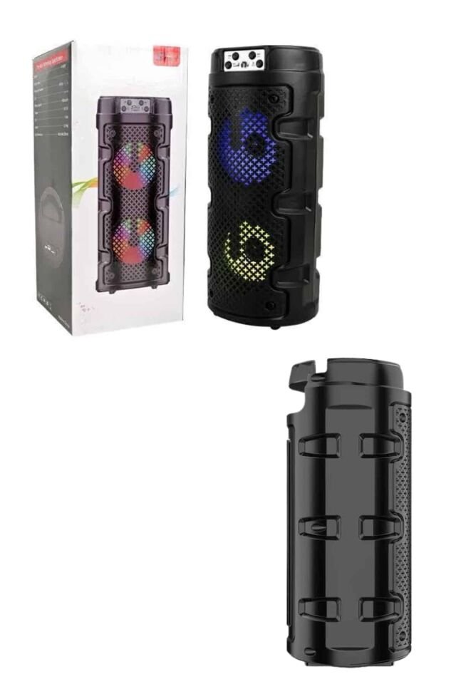 Bluetooth Hoparlör Büyük Boy Ses Bombası Fm Radyolu