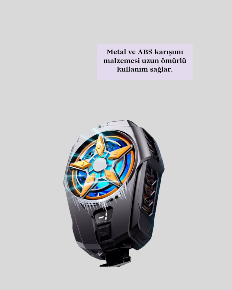 Evrensel Uyumlu Type-C Şarjlı Cep Telefonu Radyatörü