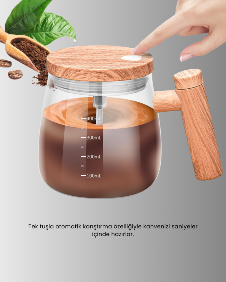 Akıllı Isıtmalı Karıştırıcı Kupa