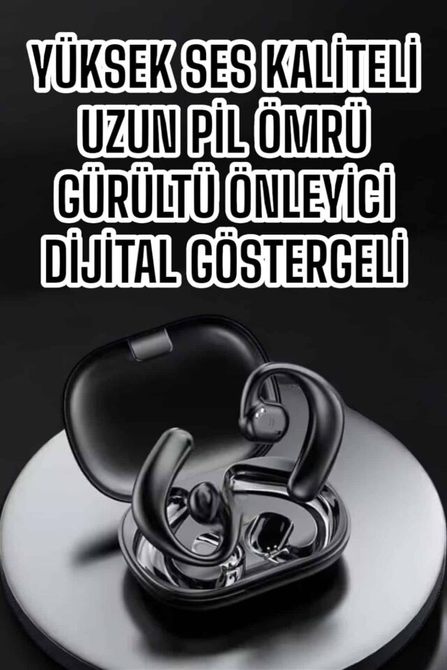 Bluetooth Kulaklık Dijital Göstergeli Uzun Pil Gürültü Önleyici Oyuncu Kulaklığı