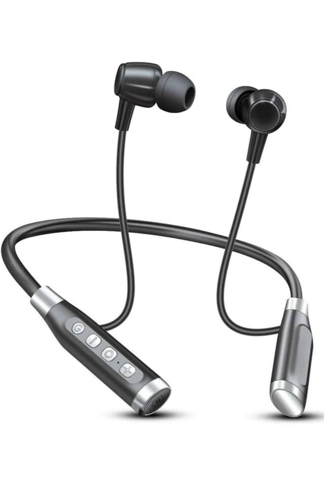 Boyun Bantlı Kulak İçi Kablolu Yüksek Ses Kaliteli Bluetooth Kulaklık