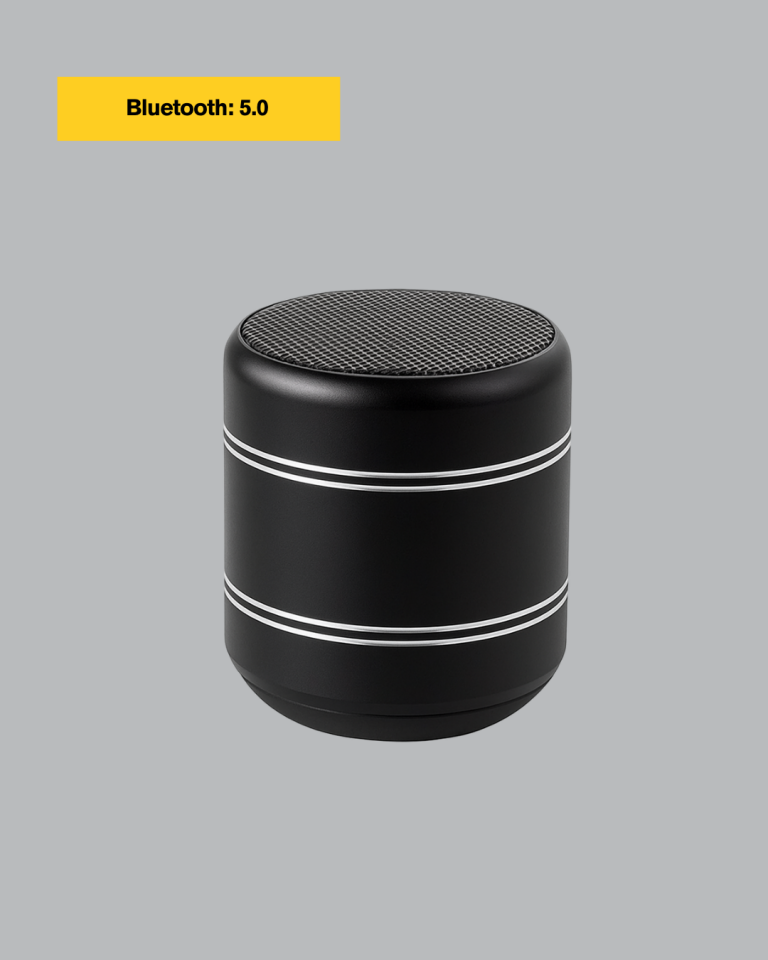 Mini Alüminyum Bluetooth Hoparlör Yüksek Bas Performansı
