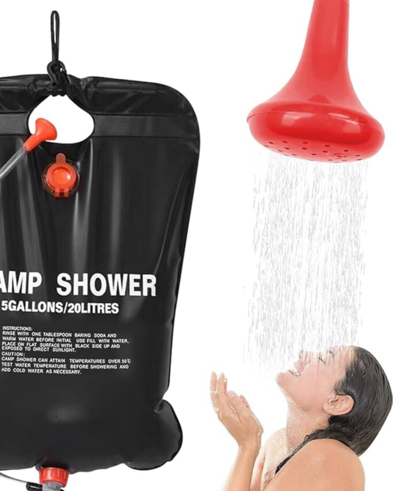 Kamp ve Plaj İçin Solar Duş 20 Litre Su Kapasiteli Portatif Duş Çantası