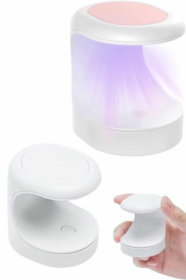 Kalıcı Oje Kurutucu Mini UV Işınlı Taşınabilir Hızlı ve Pratik Oje Kurutucu