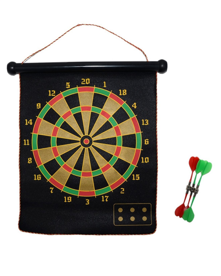 Güvenli Manyetik Dart Seti 6 Dart Oklu Eğlenceli Hedef Oyunu