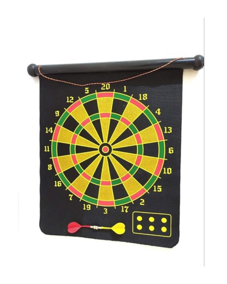 Manyetik Dart Oyunu Katlanabilir Güvenli Dart Seti 6 Ok Hediyeli