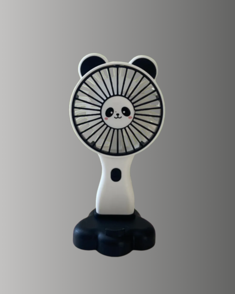Yüksek Performanslı USB Mini Vantilatör – Panda Desenli