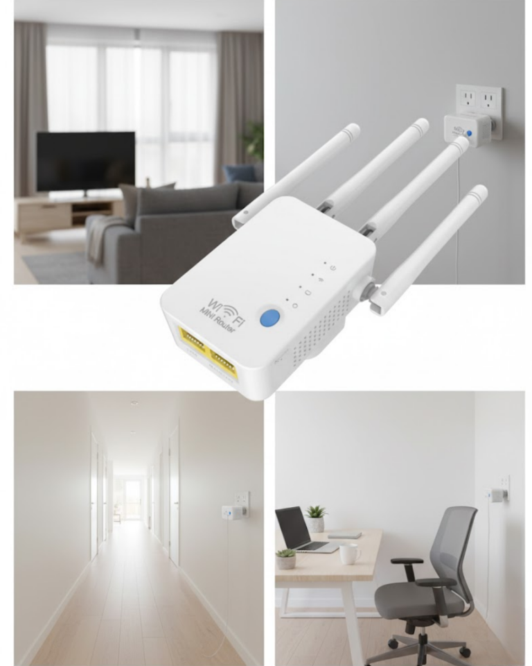 300Mbps WiFi Tekrarlayıcı WPS Güvenlikli AP Modlu Güçlendirici