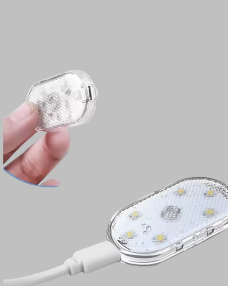 Taşınabilir Manyetik Mini LED Lamba 7 Renk Seçenekli