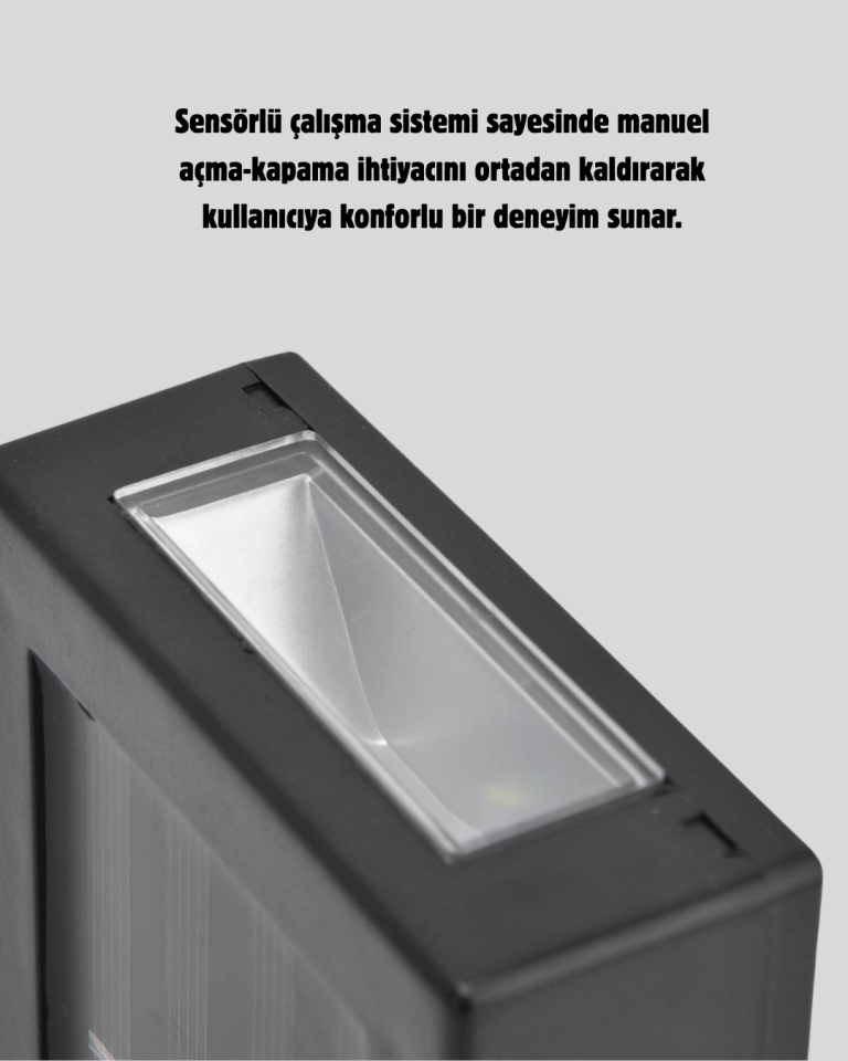 6 LED Güneş Enerjili Sensörlü Lamba – Akıllı Işık Sensörlü, Enerji Tasarruflu Bahçe Aydınlatma