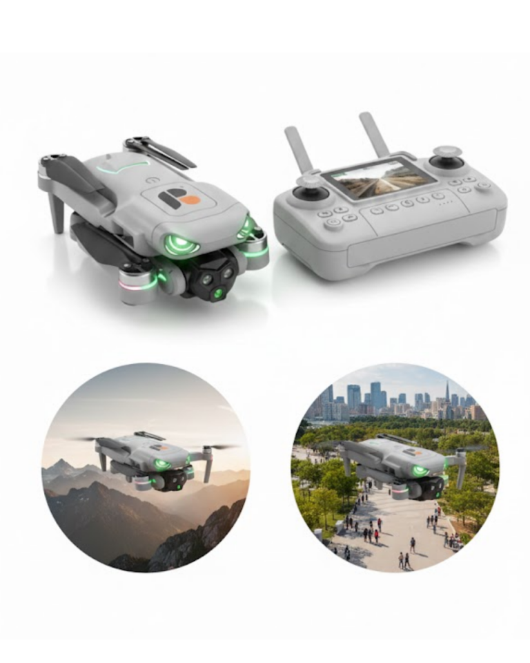 HD Kameralı Drone Ekranlı Kumanda Güvenli ve Dengeli Uçuş