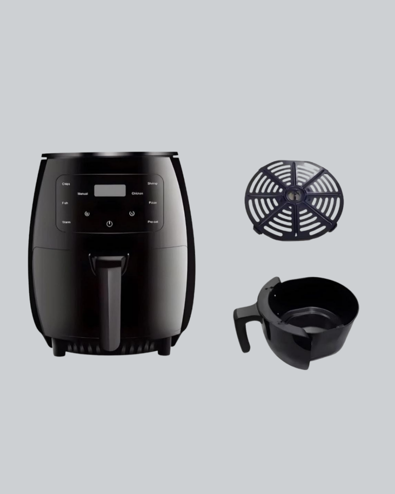 6 Litre Büyük Kapasiteli Dokunmatik Airfryer 2400W Yağsız Fritöz