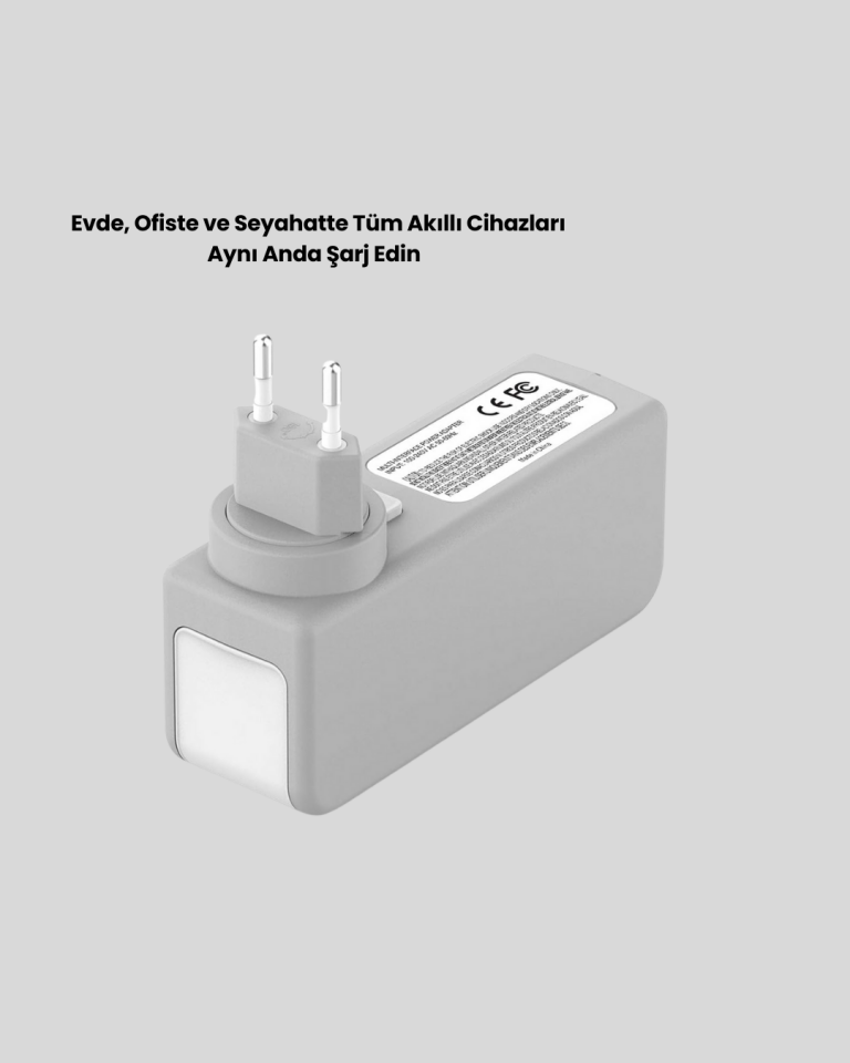 Ev ve Ofis İçin Zaman Kontrollü Çoklu Şarj Cihazı