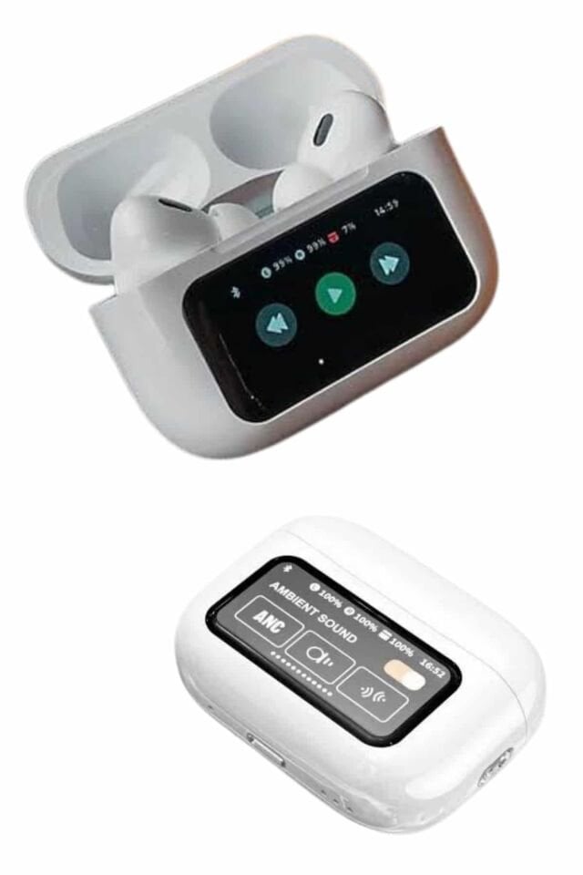 Dokunmatik Ekranlı Bluetooth Kulaklık TWS İOS Android Tüm Telefonlara Uyumlu Kulaklık