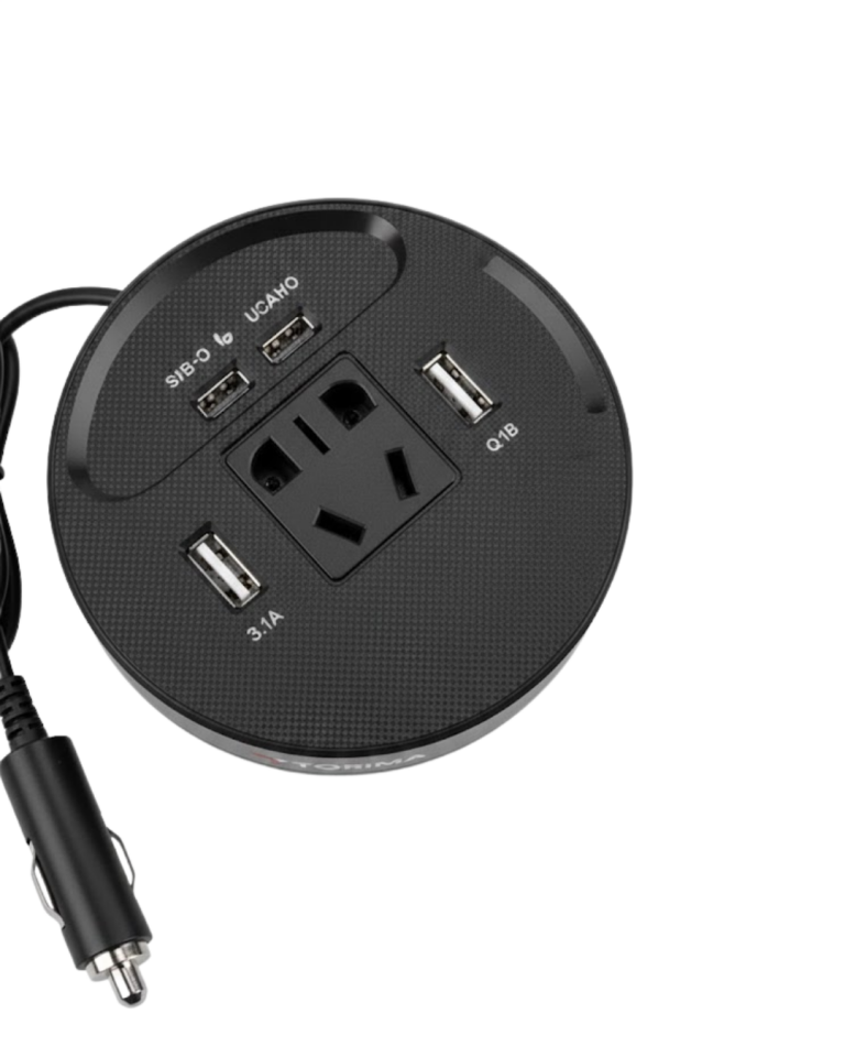 Güvenli Voltaj Korumalı Araç Power Inverter Çoklu Cihaz Desteği