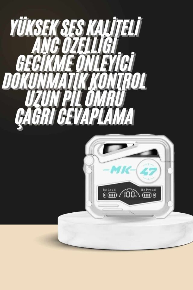 Oyuncu Kulaklığı Yeni Mekanik Kablosuz Kulaklık İos Android Uyumlu