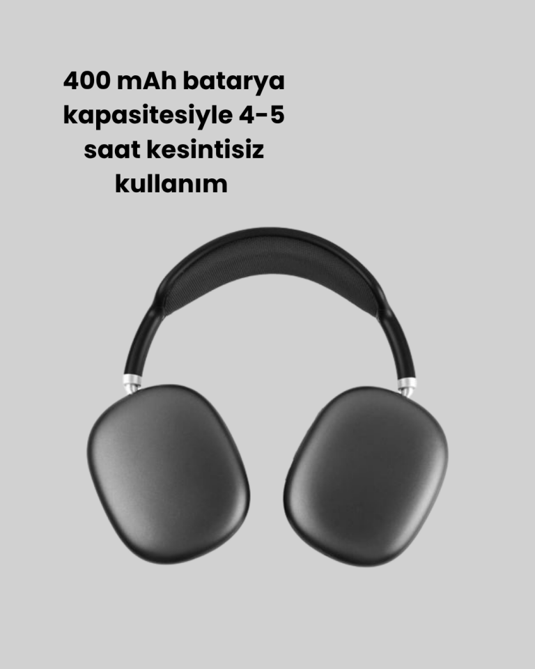 Gürültü Azaltmalı Bluetooth Kulaklık | 5 Saat Kesintisiz Müzik