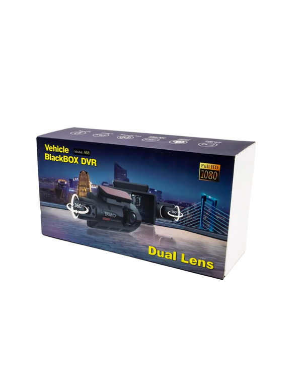 3 inç IPS Ekranlı Full HD Araç Kamerası – WiFi, Gece Görüş ve Hareket Algılama Özellikli Dashcam
