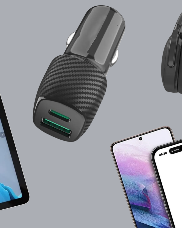 38W Çift Çıkışlı Araç Şarj Cihazı – Type-C ve USB PD Destekli