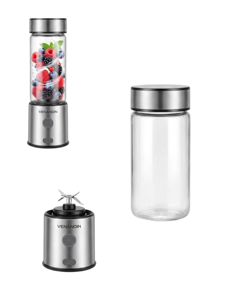 Kablosuz Cam Blender Yüksek Güçlü Smoothie Meyve Sebze Blenderı