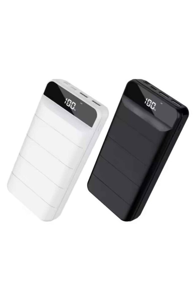 Hızlı Taşınabilir 50.000 Mah Powerbank Led Ekran Android ve İOS Uyumlu