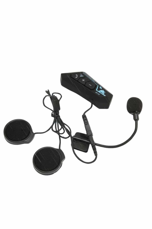 Bluetooth Kask Kulaklığı Intercom 5.0 Bluetooth Android ve İOS Uyumlu