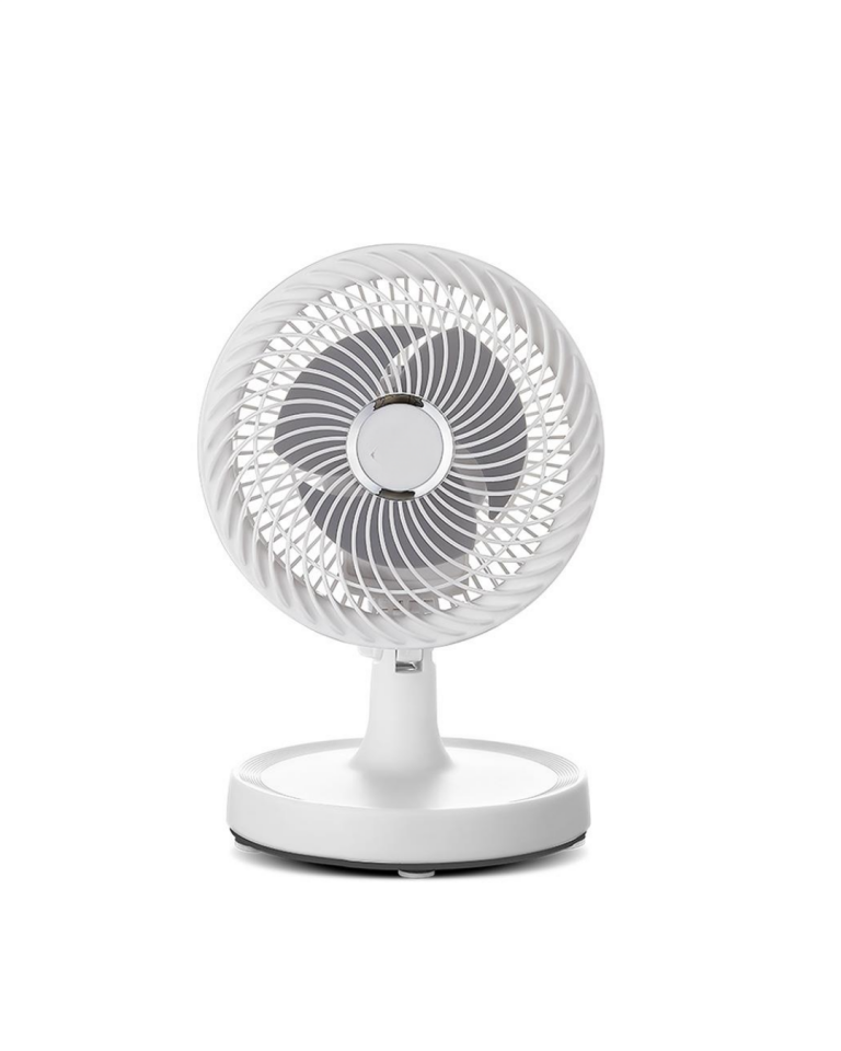 Mini Masaüstü Vantilatör Sessiz Çalışan 2 Kademeli Fan Otomatik Salınımlı