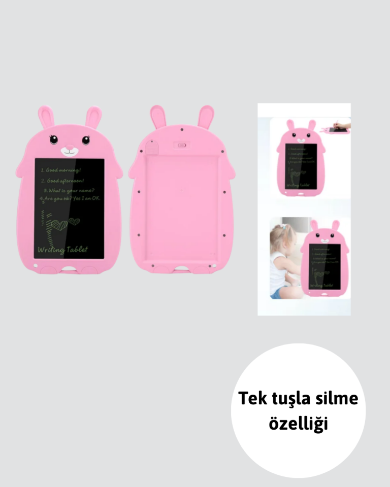 Çizim ve Not Defteri LCD Tablet | Kağıt Benzeri Yazım Deneyimi