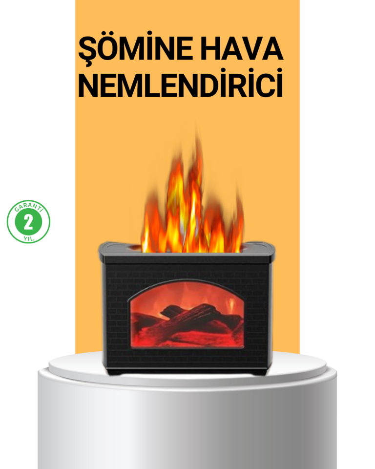 Aromaterapi Destekli Ultrasonik Nemlendirici USB Bağlantılı Sessiz Model