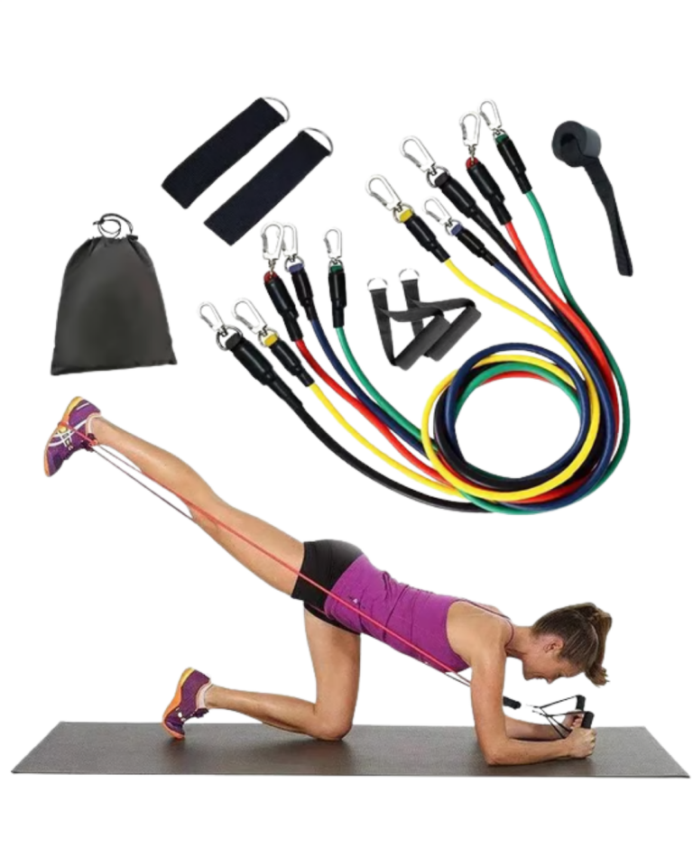 Full Body Antrenman İçin Kapı Arkası Spor Bandı ve Aksesuar Seti
