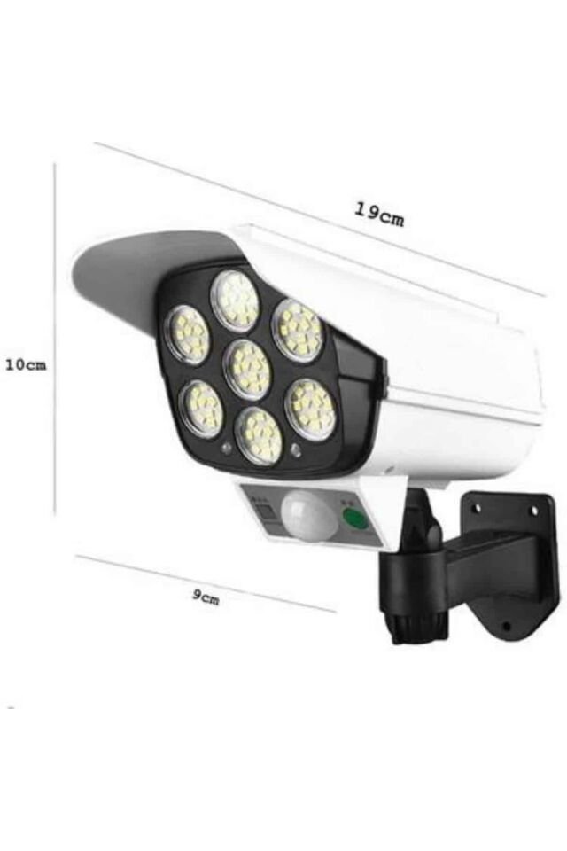 LED Lamba-Güneş Paneli Destekli Uzaktan Kumandalı Solar LED Lamba