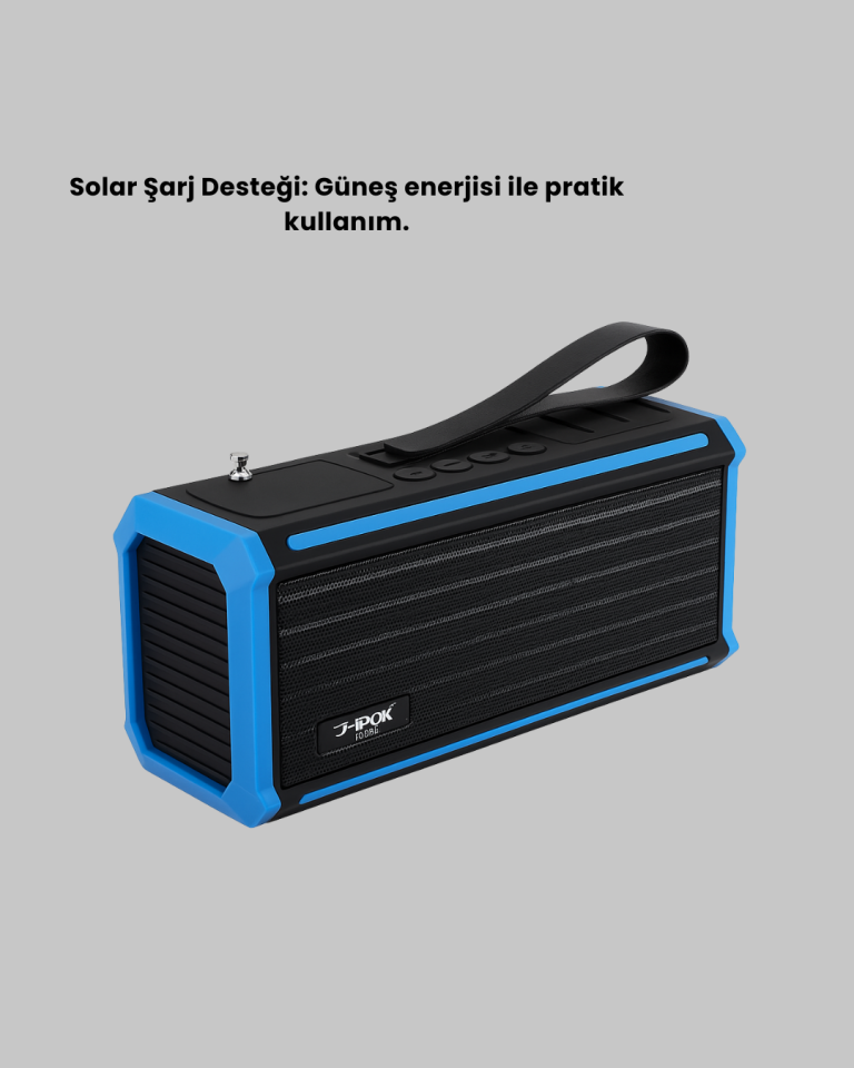 J-IPOX P520 Taşınabilir Bluetooth Hoparlör Güçlü Ses + Radyo