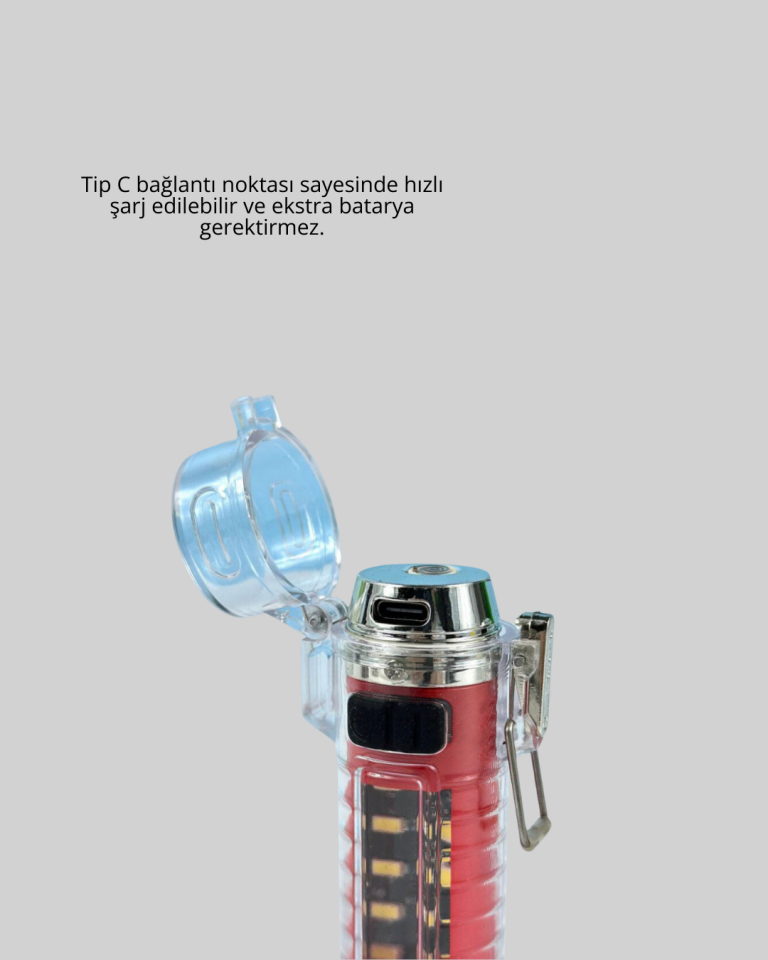 Outdoor Uyumlu Elektrikli Çakmak Fener