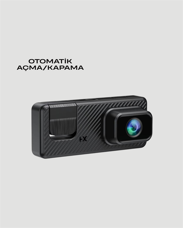 1080P 3 Kameralı Araç DVR – Döngü Kayıt ve Geri Görüş Özellikli