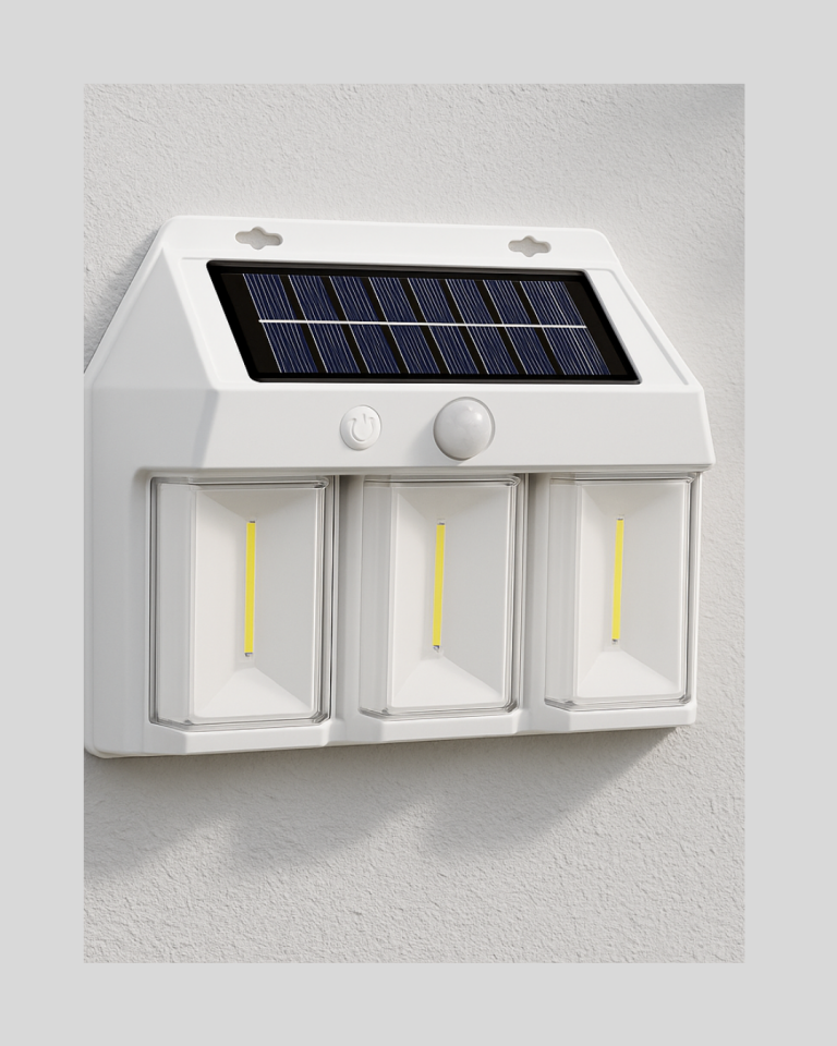 PIR Sensörlü Solar Lamba – Otomatik Şarj ve Gece Aydınlatma