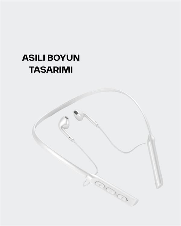 Boyun Askılı Kulaklık – 100 Saat Kullanım Süresi, Ergonomik Tasarım