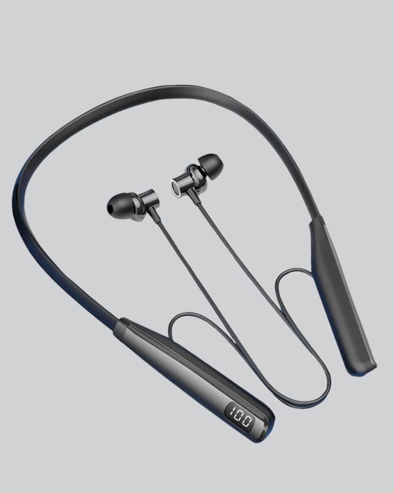 Y12 Bluetooth Boyun Bantlı Kulaklık – 100 Saat Pil, Bluetooth 5.3, Dokunmatik Kontrol