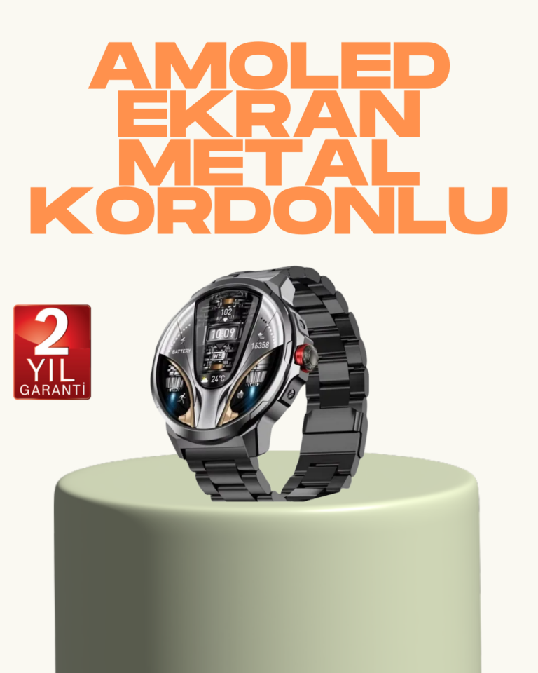 IP68 Su Toz Dirençli SW80 Akıllı Saat Android iOS Uyumlu