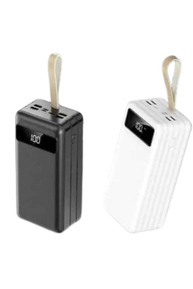 Hızlı Şarj 4 Çıkışlı Powerbank 60.000 Mah Taşınabilir Dijital Göstergeli