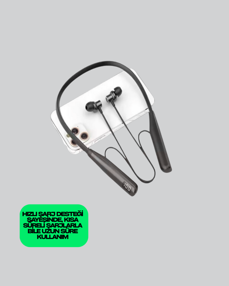 Y12 Uyumlu Spor Bluetooth Kulaklık – Uzun Pil Ömrü, Manyetik Kulaklık Başlığı