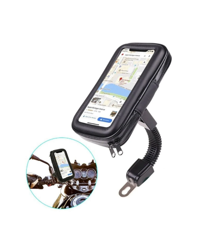 Su Geçirmez Motosiklet Scooter Telefon Standı Dokunmatik Ekranlı Bisiklet Tutucu
