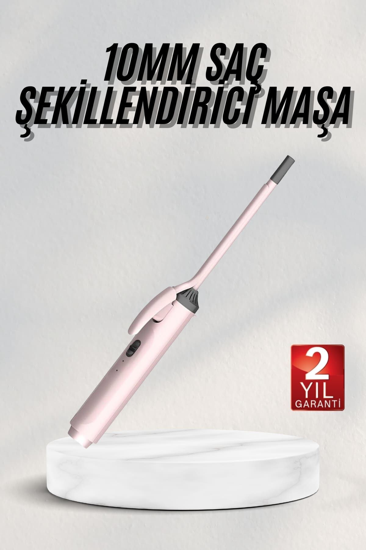 Saç Şekillendirici 10 MM Saç Maşası Seramik Kaplama