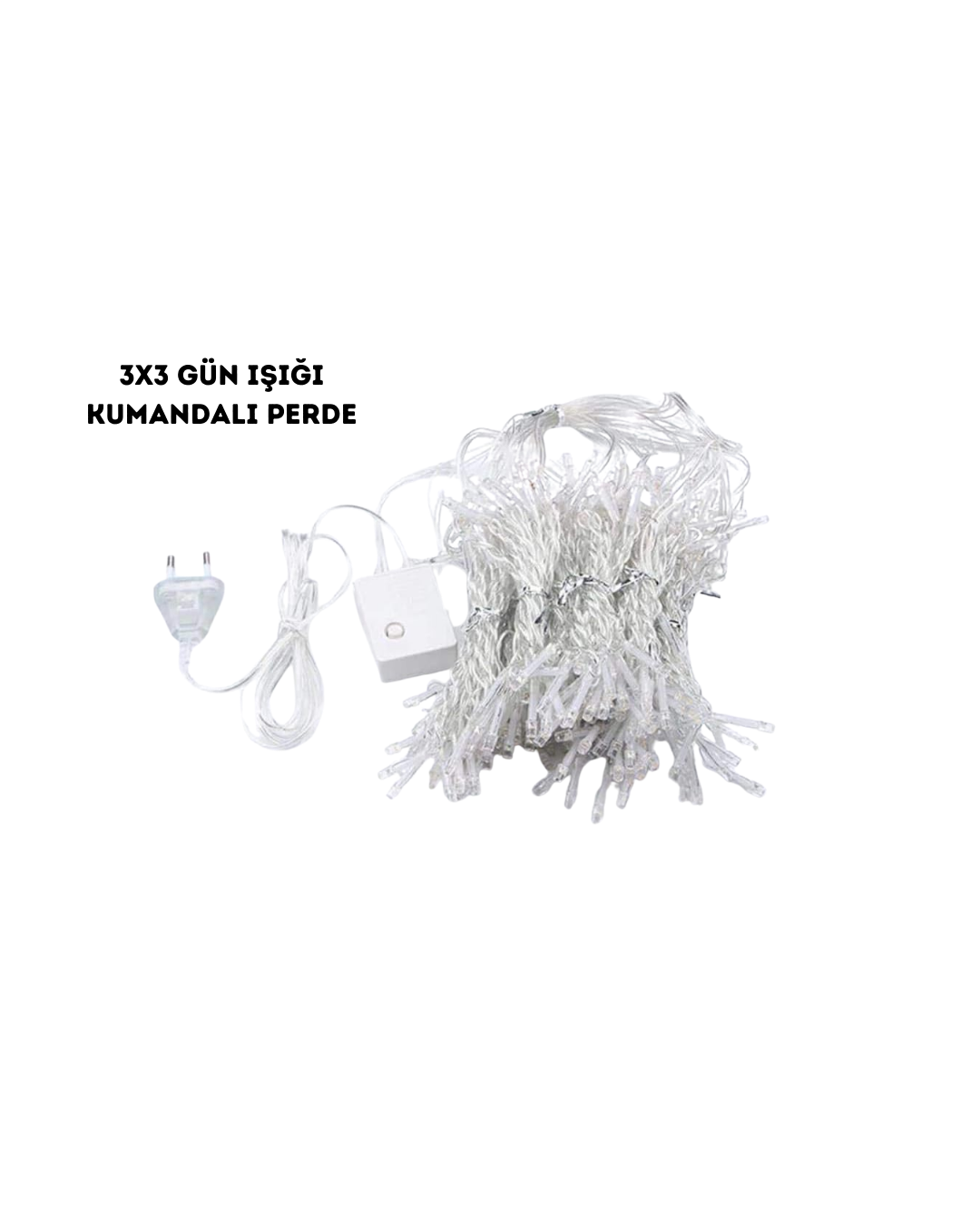 3X3 GÜNIŞIĞI KUMANDALI PERDE