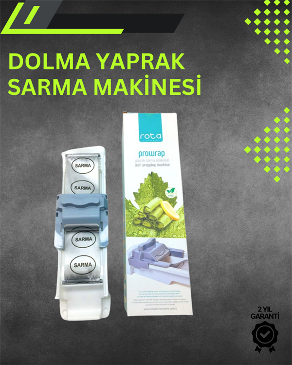 Manuel Yaprak Sarma Cihazı Gıdaya Uygun Kolay Temizlenebilir Tasarım