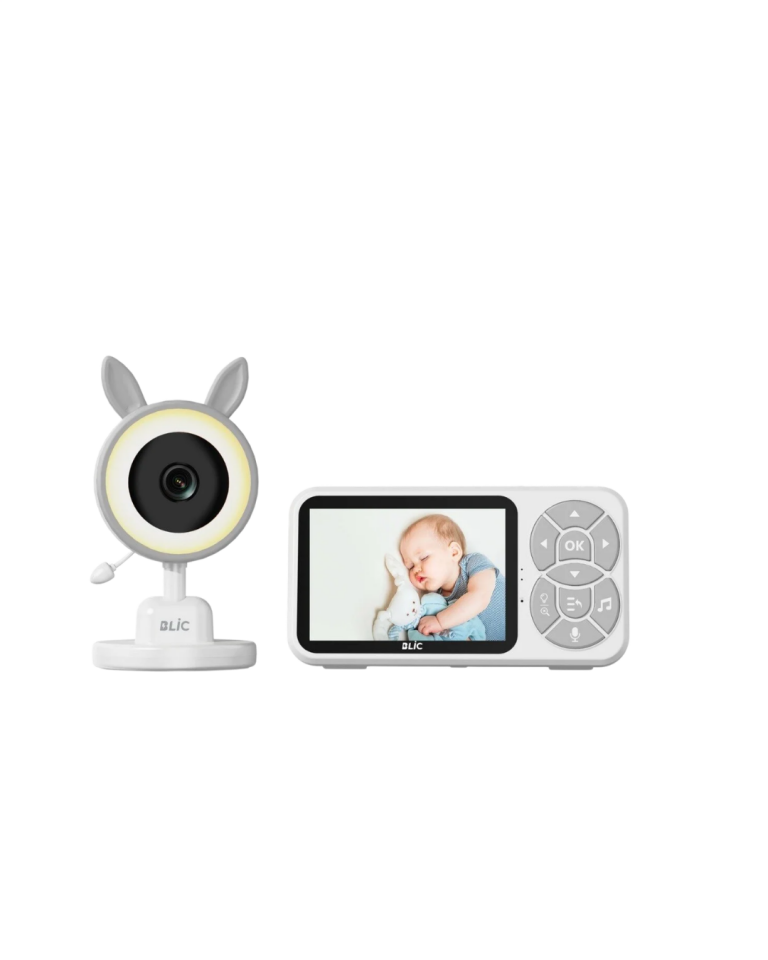 LCD Ekranlı Bebek İzleme Kamerası Ninnili Gece Görüşlü Güvenlik Sistemi