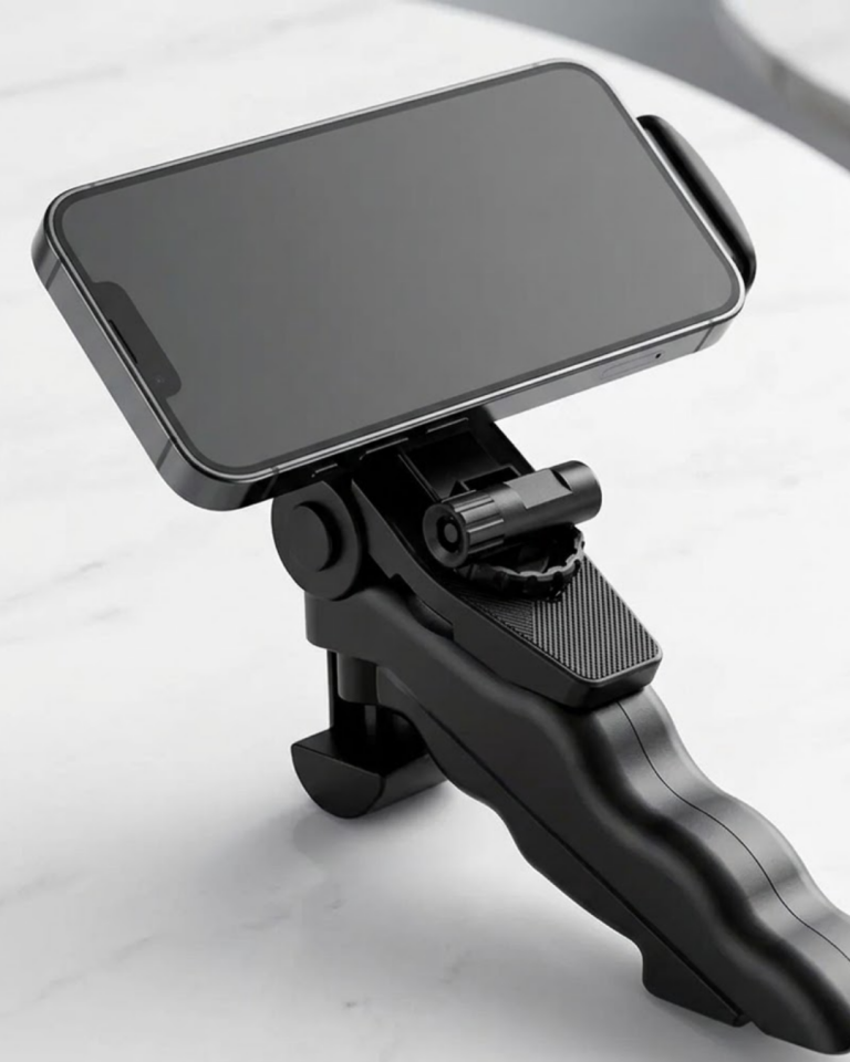 Katlanabilir Mini Telefon Tripodu Masaüstü Telefon Standı 360 Derece Ayarlanabilir
