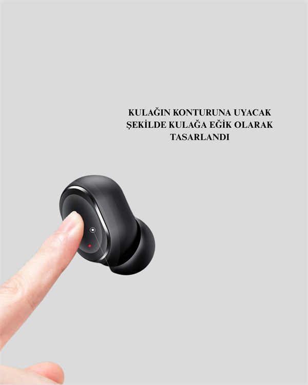 Kablosuz Kulak İçi Bluetooth Kulaklık Stereo Dokunmatik Kontrollü Kulaklık