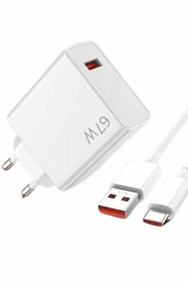 67W Hızlı Şarj Yüksek Voltaj Korumalı Type C Şarj Adaptörü