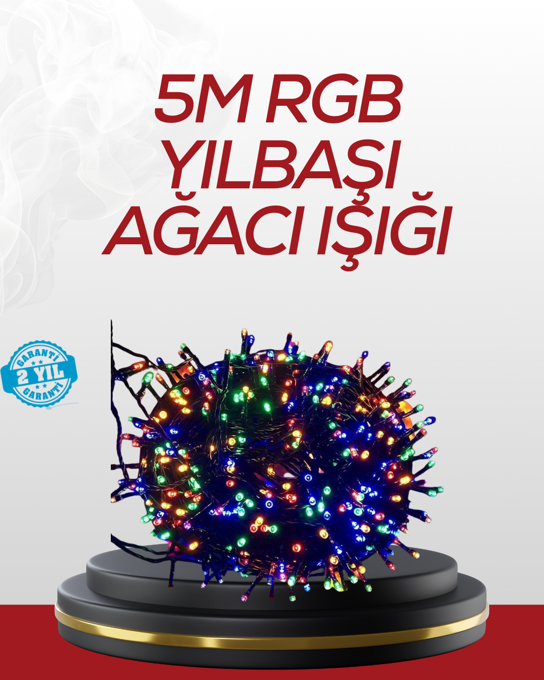 Dekoratif LED Peri Işıkları 8 Modlu İç Mekan Lambası